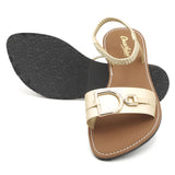 Women'S Sandal Sn-014 - Golden, Women, Sandals, Chase Value, Chase Value
