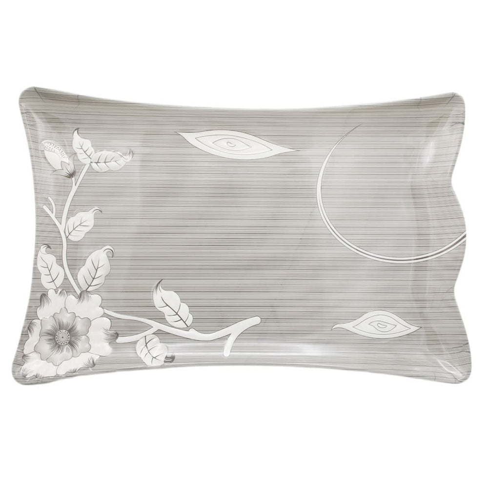 Embose Tray Melamine Medium - Grey, Home & Lifestyle, Serving And Dining, Chase Value, Chase Value