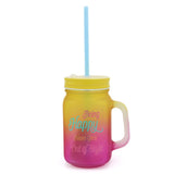 Kleeyo Mason Jar Tones 450ml - Multi, Home & Lifestyle, Glassware & Drinkware, Chase Value, Chase Value