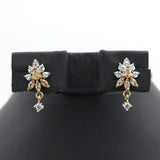 Women's American Diamond Half Set - Peach, Women, Jewellery Set, Chase Value, Chase Value