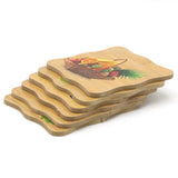 Wood Tea Coaster - A3, Home & Lifestyle, Decoration, Chase Value, Chase Value