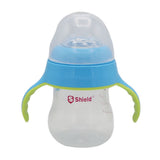 Shield Feeder (Wide Neck) 180 Ml Blue, Kids, Feeding Supplies, Chase Value, Chase Value