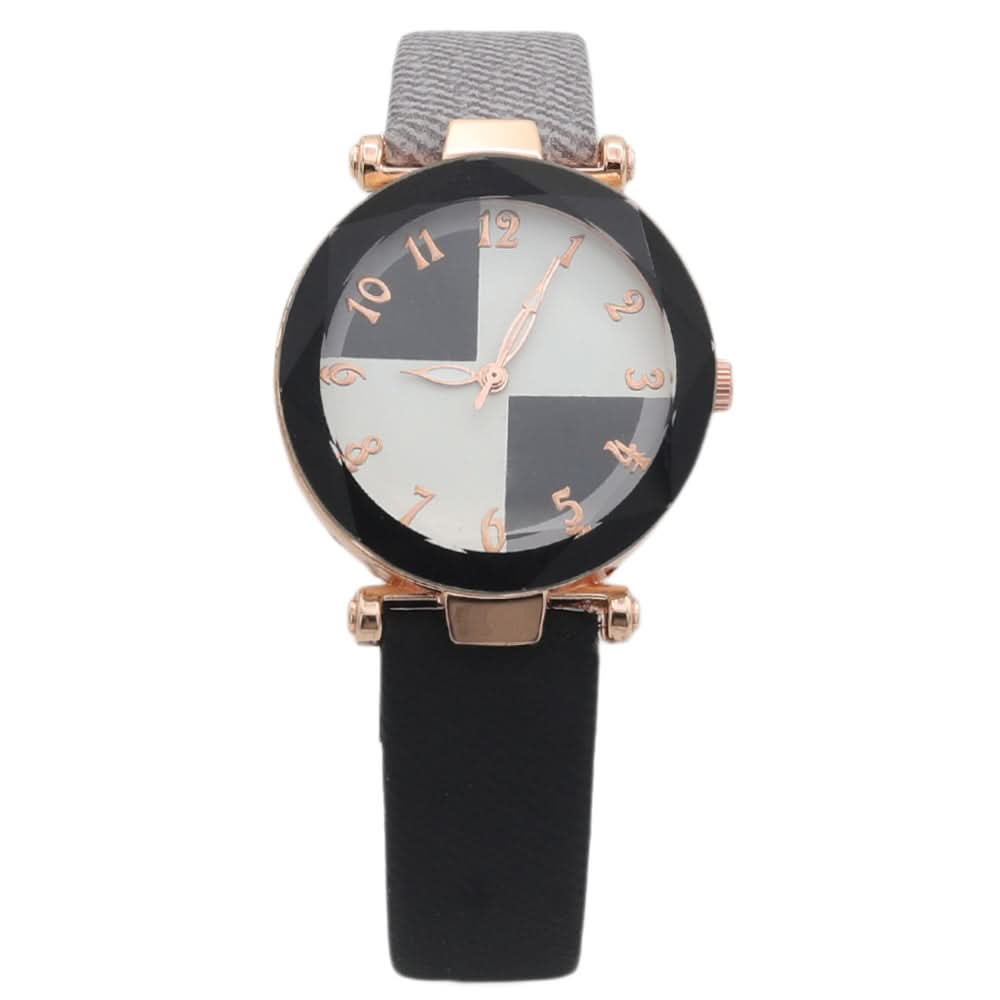 Women's Analog Strap Watch - Black, Women, Watches, Chase Value, Chase Value