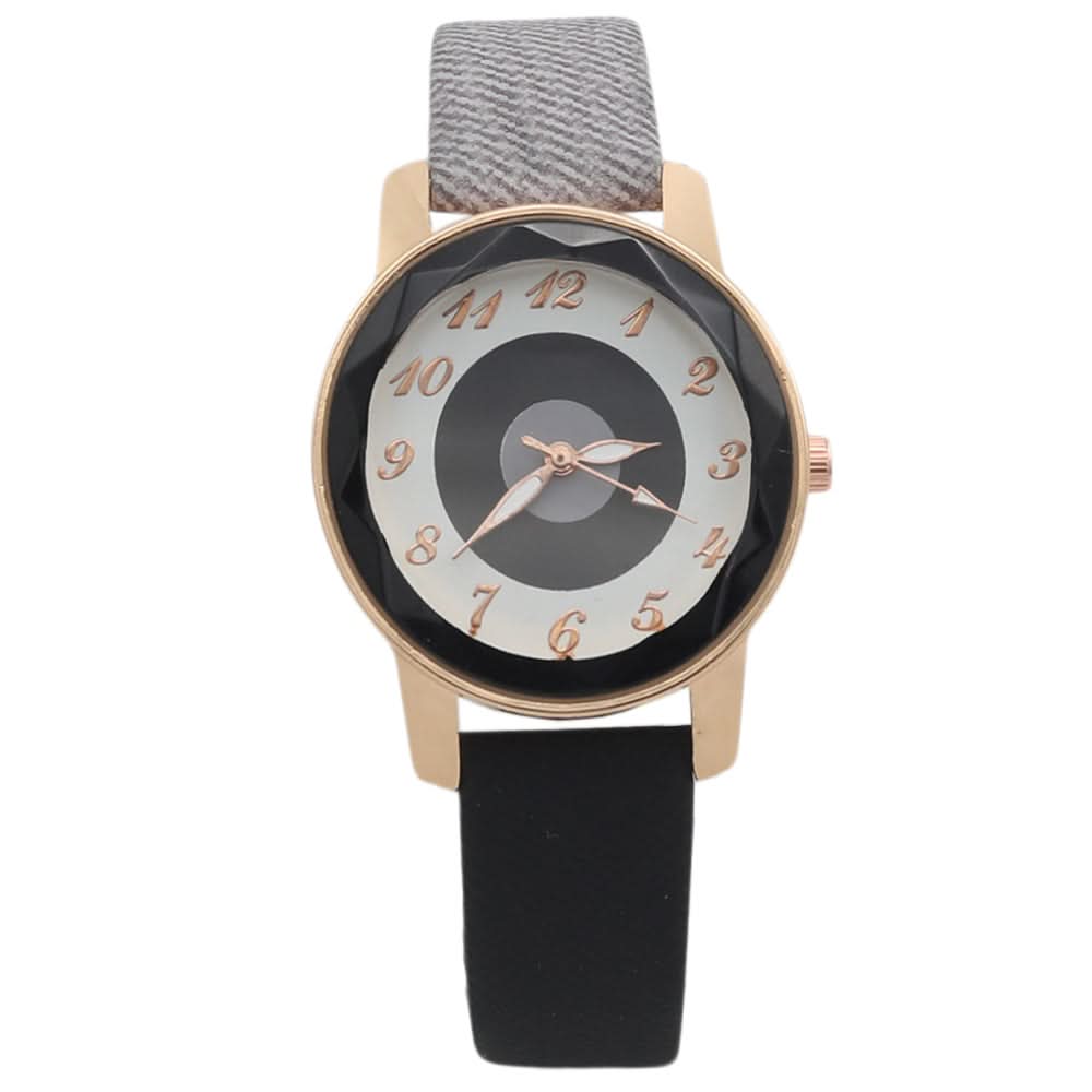 Women's Analog Strap Watch - Black, Women, Watches, Chase Value, Chase Value