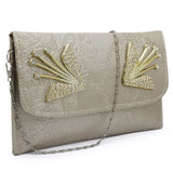 Women's Clutch - Golden, Women, Clutches, Chase Value, Chase Value