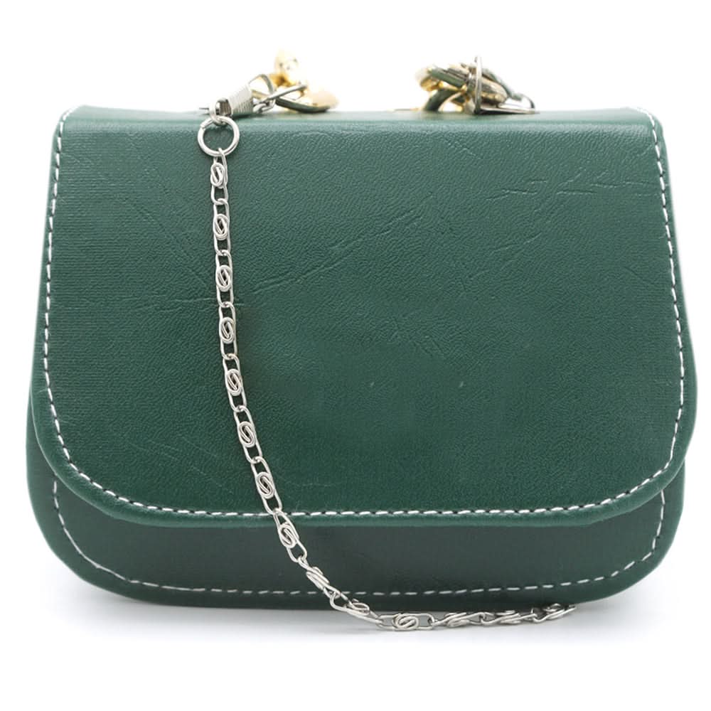 Girls Shoulder Bag - Dark Green, Kids, Kids Bags, Chase Value, Chase Value