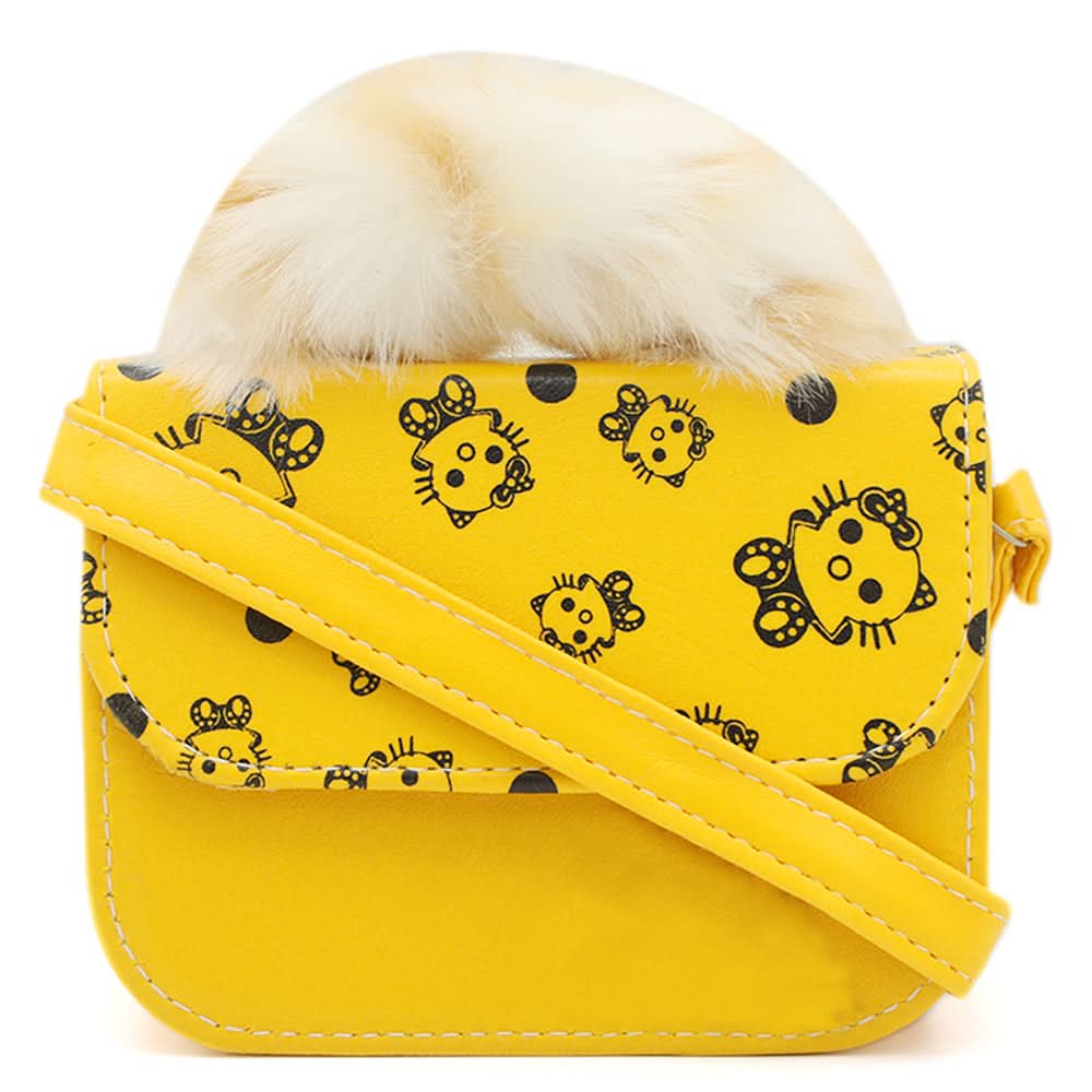 Girls Shoulder Bag - Yellow, Kids, Kids Bags, Chase Value, Chase Value