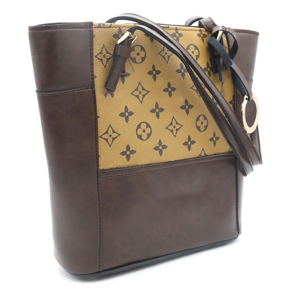 Women's Handbag H-81 - Coffee & Brown, Women, Bags, Chase Value, Chase Value