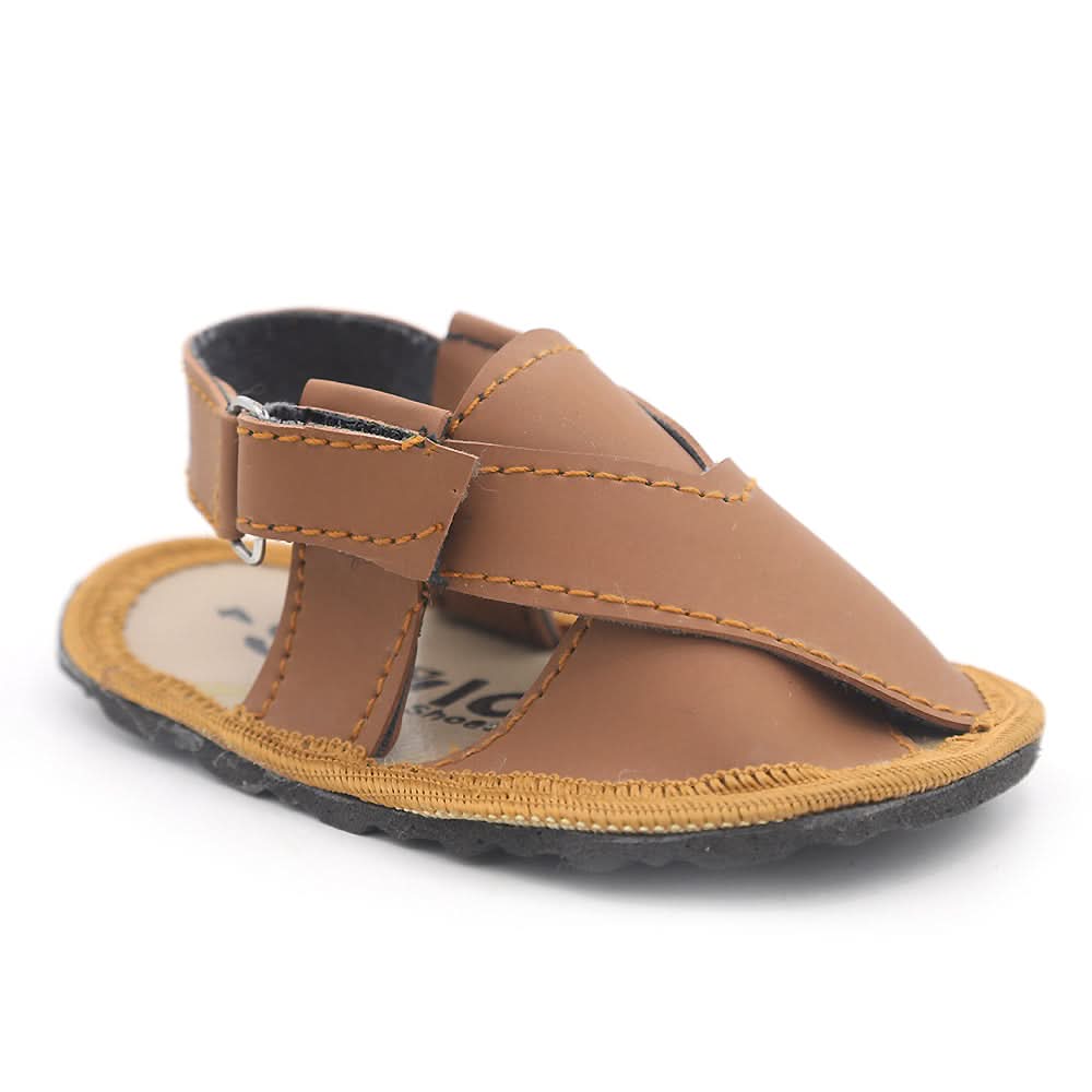 Newborn Peshawari Sandals - Brown, Kids, NB Shoes And Socks, Chase Value, Chase Value