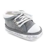 Newborn Boys Lace Shoes - Grey, Kids, NB Shoes And Socks, Chase Value, Chase Value