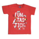 Boys Half Sleeves Jersey T-Shirt 4155 - Rust, Kids, Boys T-Shirts, Chase Value, Chase Value