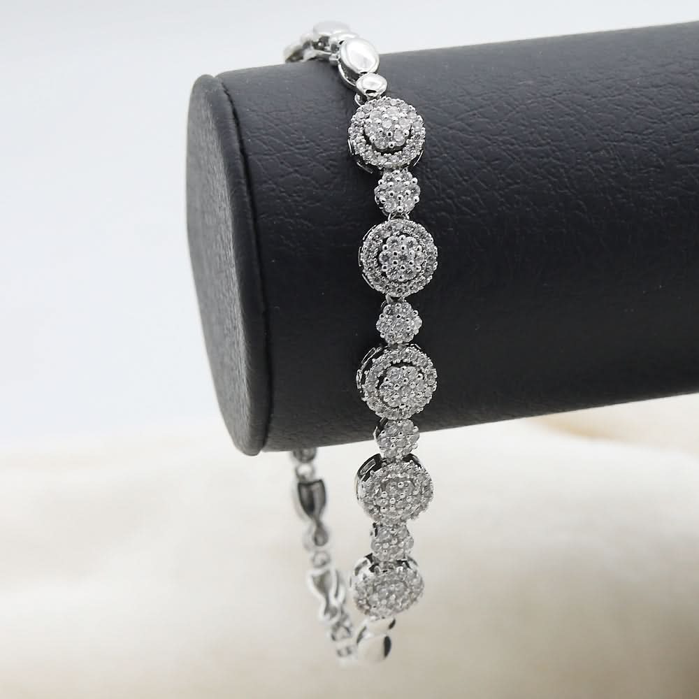 Women's Zarcon Bracelet - Silver, Women, Bangles & Bracelets, Chase Value, Chase Value