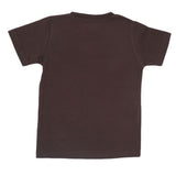 Boys Half Sleeves Jersey T-Shirt 4156 - Brown, Kids, Boys T-Shirts, Chase Value, Chase Value