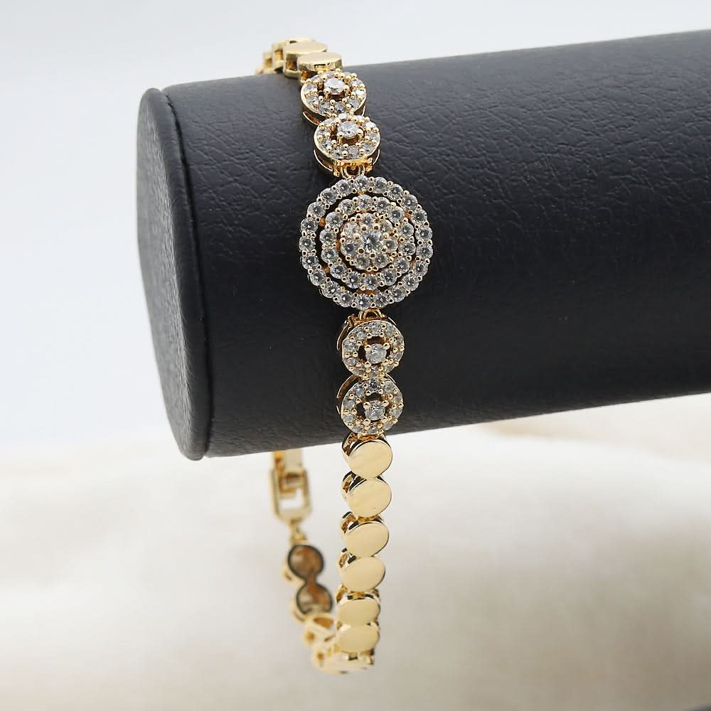 Women's Zarcon Bracelet - Golden, Women, Bangles & Bracelets, Chase Value, Chase Value