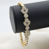 Women's Zarcon Bracelet - Golden, Women, Bangles & Bracelets, Chase Value, Chase Value