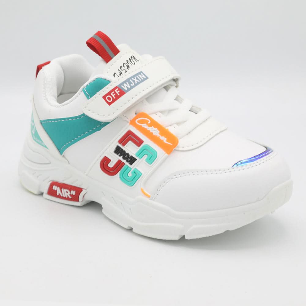 Girls Joggers 8062 - White, Kids, Girls Sneakers And Shoes, Chase Value, Chase Value