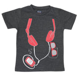 Boys Half Sleeves Jersey T-Shirt 4154 - Grey, Kids, Boys T-Shirts, Chase Value, Chase Value