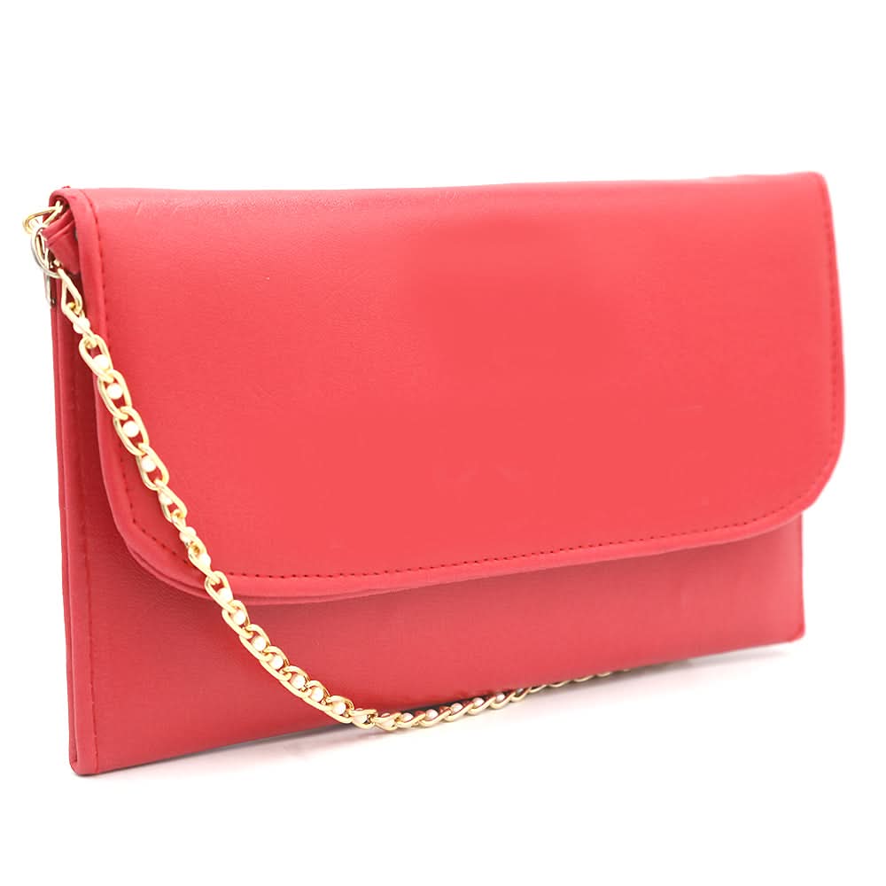 Women's Clutch 2151 - Red, Women, Clutches, Chase Value, Chase Value
