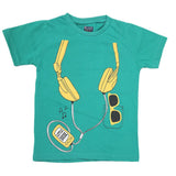 Boys Half Sleeves Jersey T-Shirt 4154 - Green, Kids, Boys T-Shirts, Chase Value, Chase Value