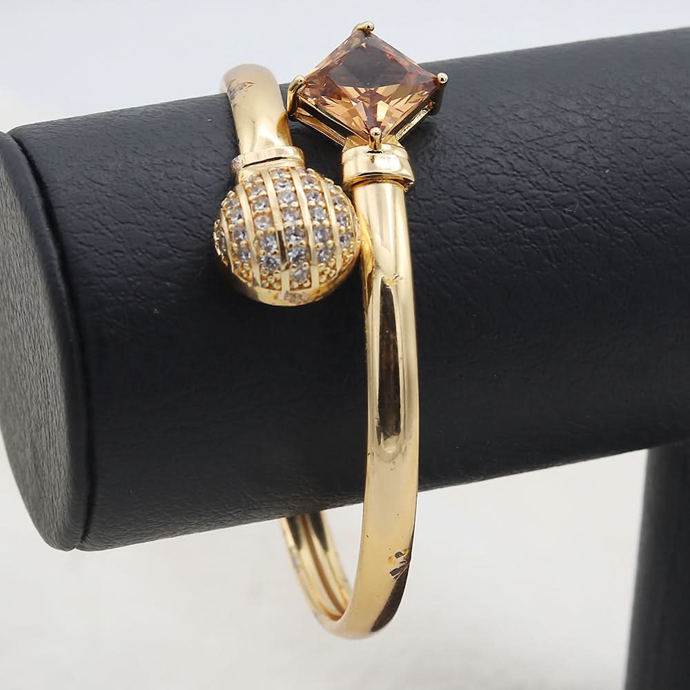 Women's Bracelet With Ring - Peach, Women, Bangles & Bracelets, Chase Value, Chase Value