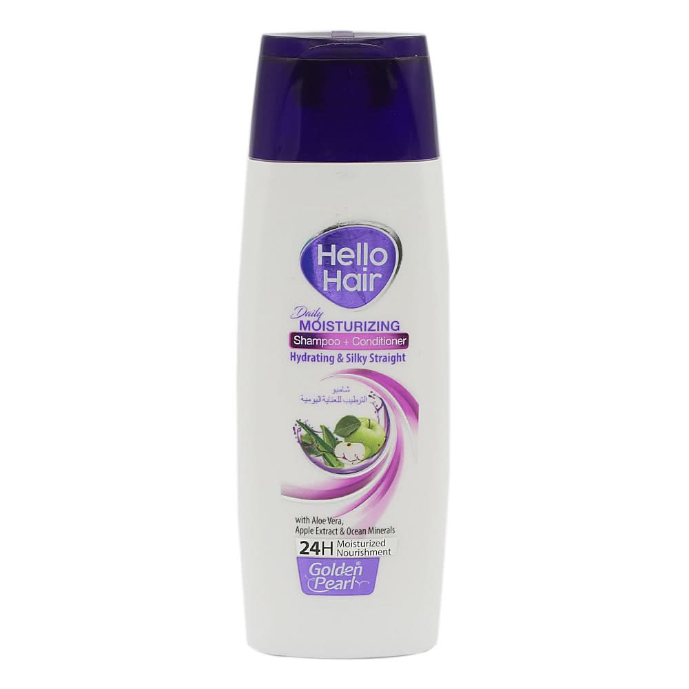 Hello Hair Shampoo + Conditioner 95ml - Daily Moisturiser, Beauty & Personal Care, Shampoo & Conditioner, Chase Value, Chase Value