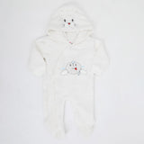 Newborn Unisex Romper - White, Kids, NB Girls Rompers, Kids, NB Boys Rompers, Chase Value, Chase Value