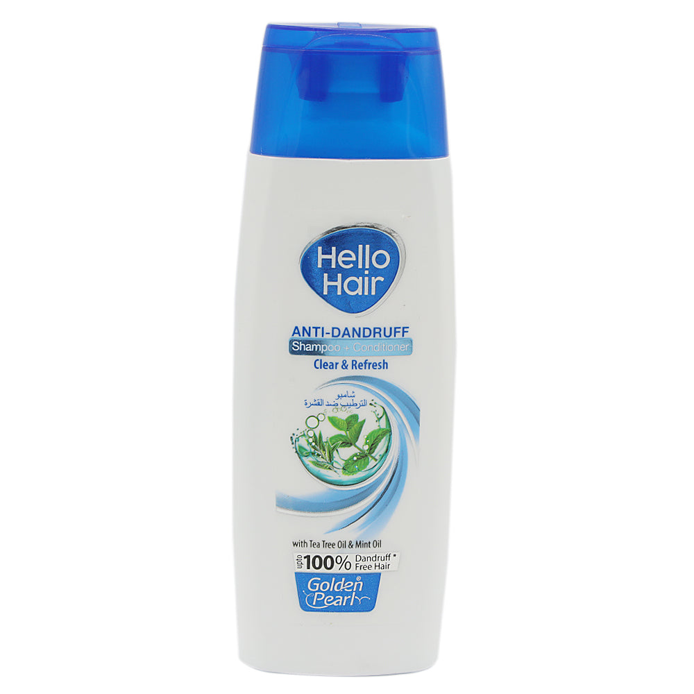 Hello Hair Shampoo + Conditioner 95ml - Anti Dandruff, Beauty & Personal Care, Shampoo & Conditioner, Chase Value, Chase Value