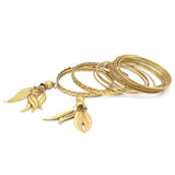 Women's Bangles - Golden, Women, Bangles & Bracelets, Chase Value, Chase Value