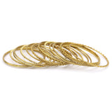 Women's Bangles - Golden, Women, Bangles & Bracelets, Chase Value, Chase Value