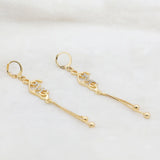Women's Fancy Earrings - Golden, Women, Earrings & Tops, Chase Value, Chase Value