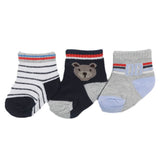 Kids 3 Piece Card Socks - Multi, Kids, Boys Socks, Chase Value, Chase Value