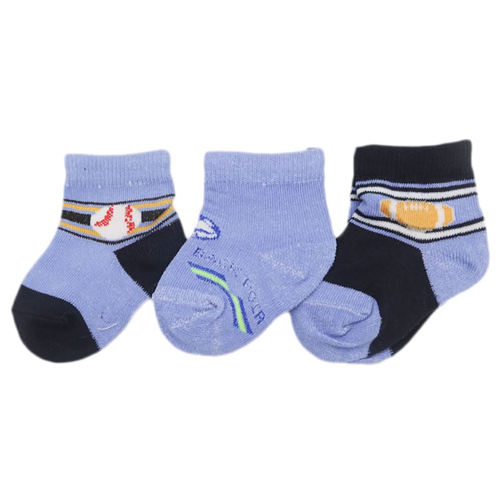 Kids 3 Piece Card Socks - Multi, Kids, Boys Socks, Chase Value, Chase Value