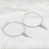 Women's Earrings - Silver, Women, Earrings & Tops, Chase Value, Chase Value