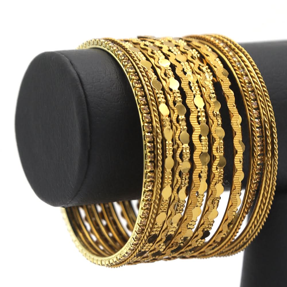 Women's Bangles - Golden, Women, Bangles & Bracelets, Chase Value, Chase Value
