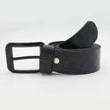 Men’s Plain Belt 35mm 843 - Black, Men, Belt, Chase Value, Chase Value