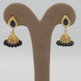 Women's Zarcon Tops Jhumki - Black, Women, Earrings & Tops, Chase Value, Chase Value