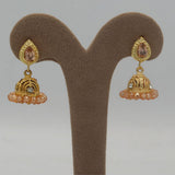 Women's Zarcon Tops Jhumki - Peach, Women, Earrings & Tops, Chase Value, Chase Value