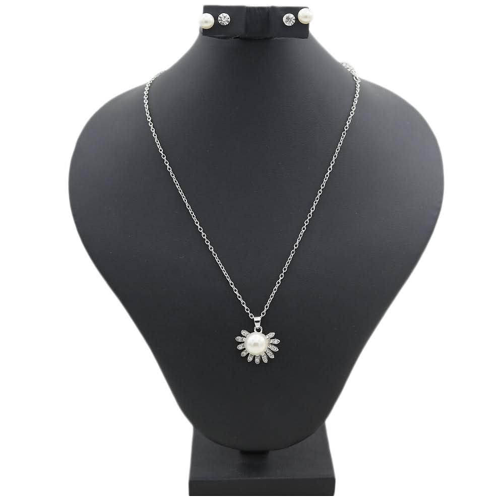 Women's Locket Set With Two Rings - Silver, Women, Chains & Lockets, Chase Value, Chase Value