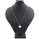Women's Locket Set With Two Rings - Silver, Women, Chains & Lockets, Chase Value, Chase Value
