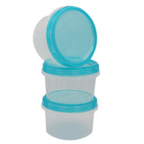 Fresh Food Keeper 3 Pcs Set - Medium - Cyan, Home & Lifestyle, Storage Boxes, Chase Value, Chase Value