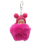 Doll Key Chain 006 (AY280-AY304) - Dark Pink, Kids, Key Chains, Chase Value, Chase Value