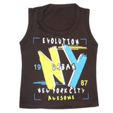 Boys Sando Shirt - Dark Brown, Kids, Boys Sando, Chase Value, Chase Value
