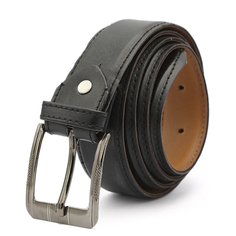 Men's Belt - Black, Men, Belt, Chase Value, Chase Value
