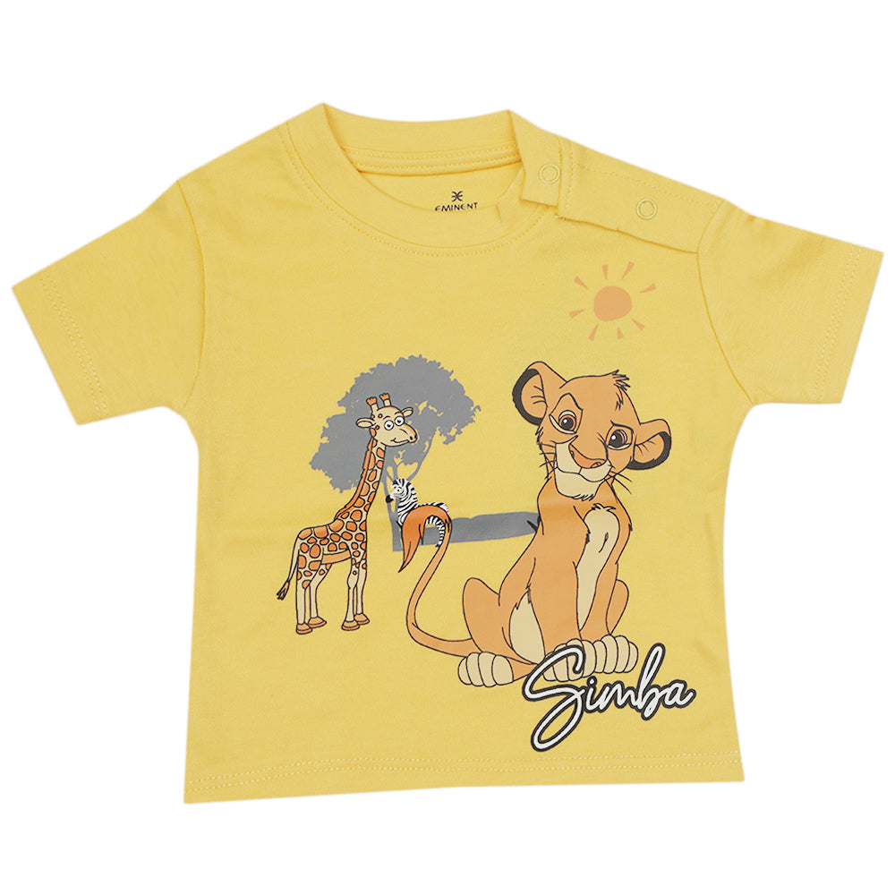 Eminent Newborn Boys T-Shirt - Yellow, Kids, Newborn Boys Shirts And T-Shirts, Eminent, Chase Value