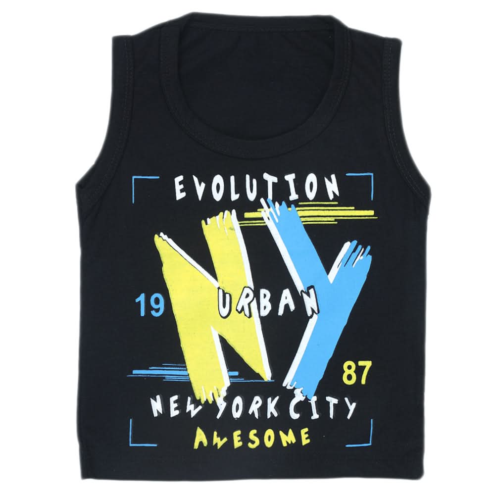 Boys Sando Shirt - Navy Blue, Kids, Boys Sando, Chase Value, Chase Value