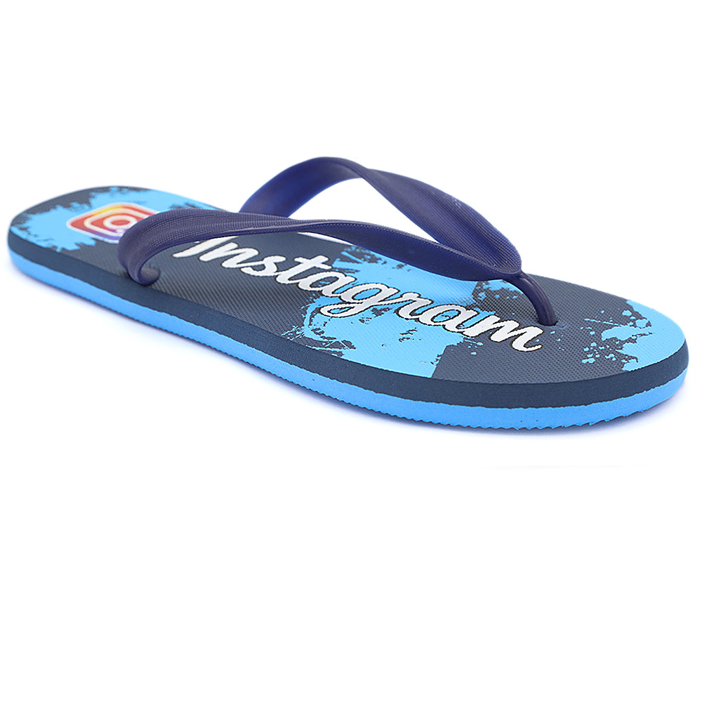 Men's Slipper - Blue, Men, Slippers, Chase Value, Chase Value