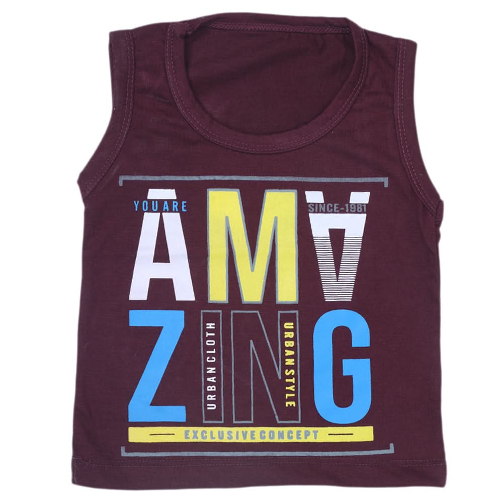 Boys Sando Shirt - Palm, Kids, Boys Sando, Chase Value, Chase Value