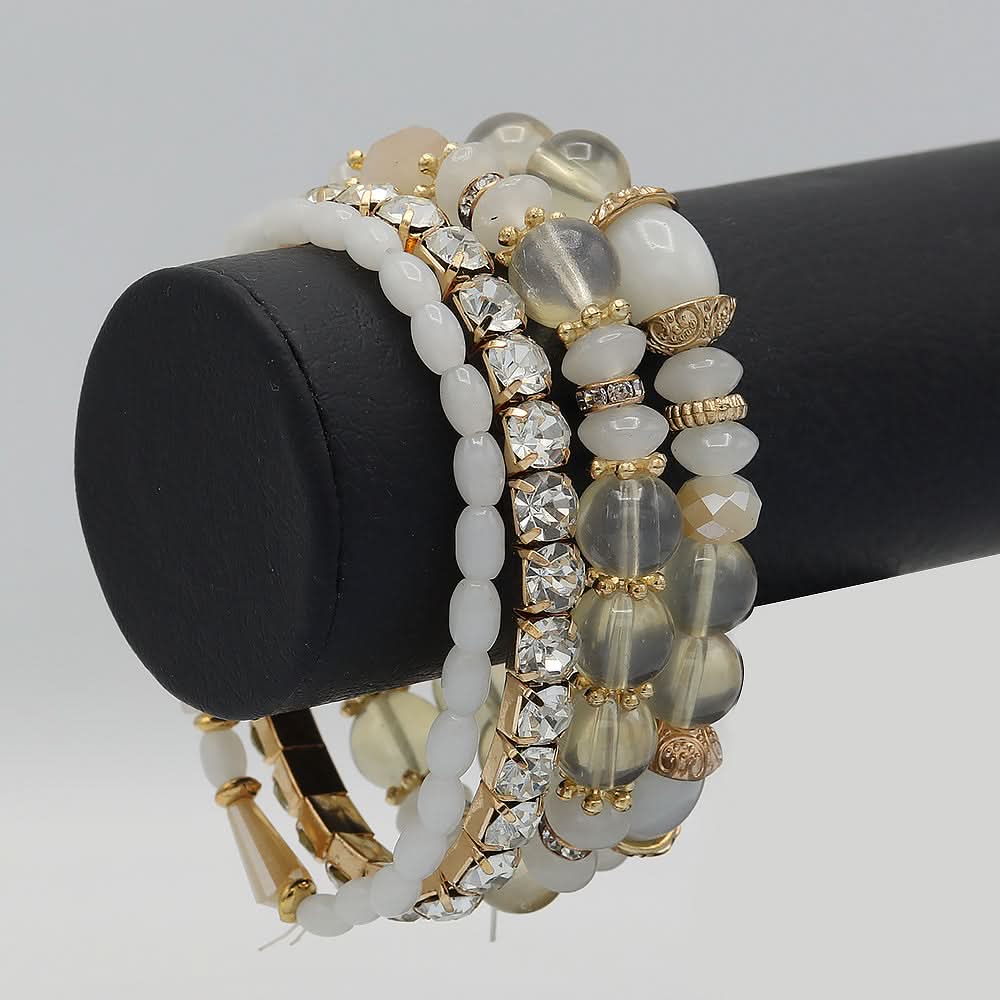 Women's Bracelet - White, Women, Bangles & Bracelets, Chase Value, Chase Value