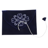 Quran Pak Cover Velvet with Embroidery - Dark Blue, Home & Lifestyle, Accessories, Chase Value, Chase Value