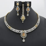 Women's American Diamond Bridal Set - Copper, Women, Jewellery Set, Chase Value, Chase Value
